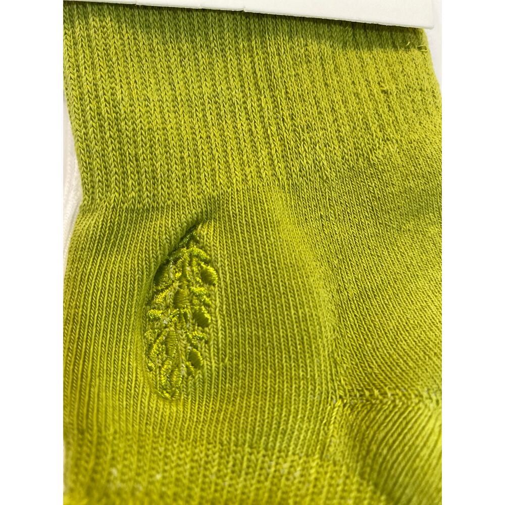 Free People Movement Ruffled Socks - 2 Pack - Green/White - Picture 4 of 4